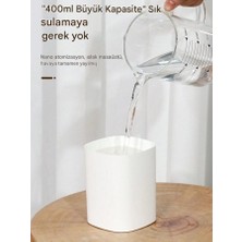 Cevval H2O Humidifier 400ML Ultrasonik Hava Nemlendirici Buhar Makinesi ve Aroma Difüzörü