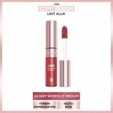 L'Oréal Paris Lumi Blush Likit Allık - Glowy Worth It Medium