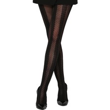 Daymod Tılsım Kadın Desenli Micro Külotlu Çorap