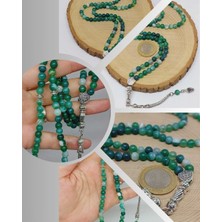 Akik Taşı Mat 99LUK Tesbih 6mm (11164)