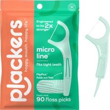 Plackers Micro Line 90 Floss Pick Diş Ipi