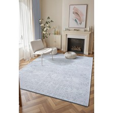 Colore Home Cool Gri Kaymaz Taban Yıkanabilir Kilim Yolluk