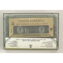 Cengiz Kurtoğlu Sen Sözden Anlamazmısın Kaset (Orjnal 1984 Dönem Kağıt Baskı Kaset)