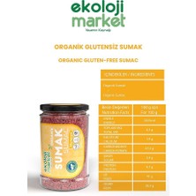 Ekoloji Market  Glutensiz Sumak 90 gr /  Gluten-Free Sumac 90 gr