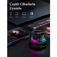 Manyetik Mıknatıslı Kablosuz Hoparlör Mini Bass Speaker Bluetooth