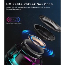 Manyetik Mıknatıslı Kablosuz Hoparlör Mini Bass Speaker Bluetooth