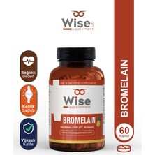 WiseLab Bromelian 500MG & Krom Pikolinat 200 Μg 60 Kapsül