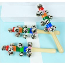 Echo Chicly Adet El Jingle Bells, Ahşap Ziller Jingle Shaker Çocuk Müzikal (Yurt Dışından)