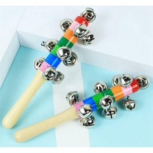 Echo Chicly Adet El Jingle Bells, Ahşap Ziller Jingle Shaker Çocuk Müzikal (Yurt Dışından)