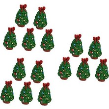 Echo Chicly Süslemeler Noel Ağacı Anahtarlık Minyatür Noel Ağacı (Yurt Dışından)