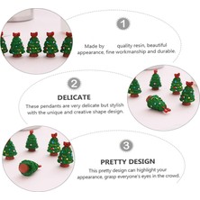 Echo Chicly Süslemeler Noel Ağacı Anahtarlık Minyatür Noel Ağacı (Yurt Dışından)