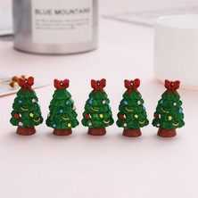 Echo Chicly Süslemeler Noel Ağacı Anahtarlık Minyatür Noel Ağacı (Yurt Dışından)