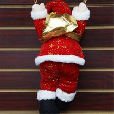 Echo Chicly Paraşüt Noel Baba Açık Hava Noel Baba Bebek Kolye Yeni Yıl Dekoru (Yurt Dışından)