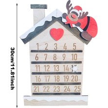 Echo Chicly Noel Advent Koleksiyonu Dekoratif ve Tekrar Kullanılabilir, 11,8 Inç, Noel Baba Sakalı C (Yurt Dışından)