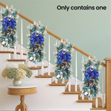 Echo Chicly Noel Çelengi Kolye Çelengi Noel Dekorasyonu Mavi (Yurt Dışından)