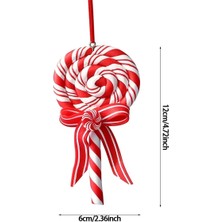 Echo Chicly Noel Ağacı Süsleme Süsü Yumuşak Kil Lolipop F (Yurt Dışından)
