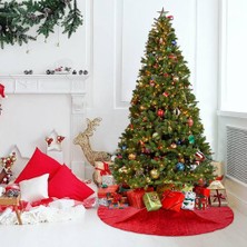 Echo Chicly Noel Küçük Ağaç Eteği, 36 Inç Pullu Ağaç Eteği Kırmızı (Yurt Dışından)