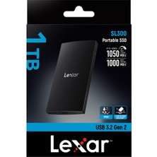 Lexar 1tb 1050MB/S USB 3.2 Taşınabilir SSD Harddisk LSL30001T