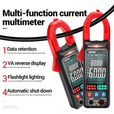 Decisive Aneng ST212 Dijital Pens Metre 400A Akım True Rms Akıllı Pense Ampermetre 6000 Multimetre Dc Ac Ncv Test Cihazı (Kırmızı) (Yurt Dışından)