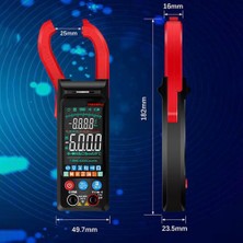 Decisive Pens Metre Dc/ac Gerilim Dijital Pens Metre 6000 Sayım 400A Multimetre Renkli Ekran Gerilim Test Cihazı FS8330PRO (Yurt Dışından)