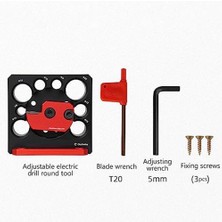 Decisive 6 Adet Dübel Yapıcı Jig Kiti, Metrik 8mm Ila 20MM Ayarlanabilir Dübel Yapıcı, Karbür Bıçaklı, Ahşap Çubuklar Için Çubuklar Ağaç Işleme,многоцелевой Пакет (Yurt Dışından)