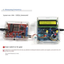 Decisive Kapasite ve Endüktans Ölçer Frekans Ölçümü Dıy Elektronik Kiti 51 Monolitik Test Cihazı Devre Kaynak Kiti (Yurt Dışından)