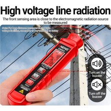 Decisive Aneng GN902 Elektromanyetik Radyasyon Dedektörü Sıcaklık Test Cihazı Ölçer LCD Arka Işık Ekranı ile Radyasyon Analizörü (Yurt Dışından)