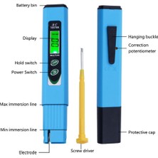 Decisive Taşınabilir LCD Dijital Tds Su Kalitesi Test Cihazı Ec Metre Test Cihazı Tds Test Cihazı Kalem Iletkenlik Su Kalitesi Ölçüm Aracı (Yurt Dışından)