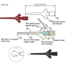 Decisive Test Ucu Seti, Mantık Analizörü Elektrik Testi Için Est Kanca Klipsleri Silikon Jumper Telleri Kablosu (Yurt Dışından)