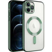 Mobify iPhone 11 Pro Kılıf Kamera Korumalı ve Magsafe Halkalı Shiny Premium Parlak Silikon Kapak