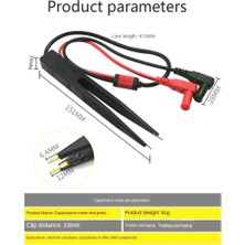 Decisive Smd Smt Çip Test Klipsi Kurşun Probu Dijital Multimetre Metre Cımbız Kondansatör Lcr Kondansatör Test Kalemi (Yurt Dışından)