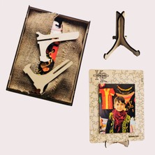 Kidewo Kişiye Özel Fotoğraflı Ahşap Puzzle - Sevgiliye Hediye Yapboz- Özel Kalp Temalı -