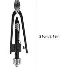 Decisive 6 Inç Uçak Güvenlik Teli Büküm Pensesi Seti Kilit Büküm Twister Aracı/15 M Rulo 0.7mm Paslanmaz Çelik Emniyet Kilidi Tel (Yurt Dışından)