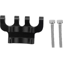 Uniicornns Metal Arka Aks Kafes Üst Bağlantı Sabitleme Kaidesi Eksenel SCX24 90081 C10 1/24 Rc Paletli Araba Yükseltme Parçaları Aksesuarları, 3 (Yurt Dışından)