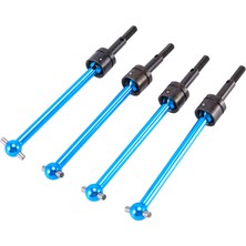 Uniicornns 4 Adet Metal Evrensel Tahrik Mili Cvd (64MM) Tamiya Için DT03 TT02B TT-02B Rc Araba Yükseltme Parçaları Aksesuarları (Yurt Dışından)