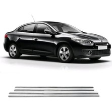 Alminox Oto Aksesuar Renault Fluence 2010 - Set Kapı Kolu-Cam Çıta-Kapı Eşiği