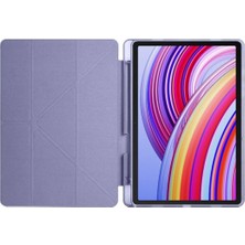 TEKNETSTORE Xiaomi Redmi Pad Pro 12.1 / Poco Pad Uyumlu Kalem Bölmeli Standlı Kapaklı Uyku Modlu Akıllı Kılıf