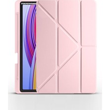 TEKNETSTORE Xiaomi Redmi Pad Pro 12.1 Uyumlu Kalem Bölmeli Standlı Kılıf + Ekran Koruyucu + Kalem 3'lü Set