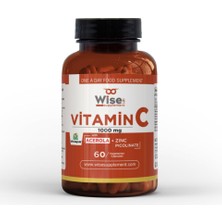 Wiselab Vitamin C 1000MG 60 Bitkisel Kapsül