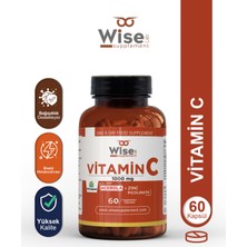 Wiselab Vitamin C 1000MG 60 Bitkisel Kapsül