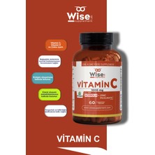 Wiselab Vitamin C 1000MG 60 Bitkisel Kapsül