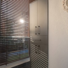 Dört Kapaklı ve Çekmeceli  Fonksiyonel Çok Amaçlı Depolama Dolabı - Antalya