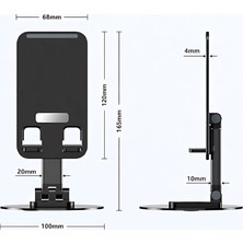 Katlanabilir Telefon Tablet Tutucu Stand