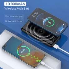 Woyax Kablosuz Hızlı Wireless Powerbank 10000 mAh