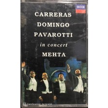 Carreras Domingo Pavarotti In Concert Mehta Kaset