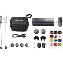 Godox Cube-S Kit 2 İkili Mikrofon Kiti