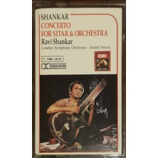 Shankar Concerto For Sıtar & Orchestra Ravi Shankar Kaset