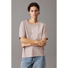 Embroıdered Monologo Tee