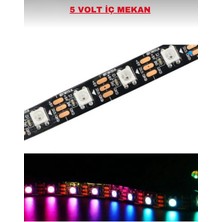 WS2812B  SP-102 Kumandalı / Tak Çalıştır Adreslenebilir Şerit LED