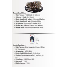 WS2812B  SP-102 Kumandalı / Tak Çalıştır Adreslenebilir Şerit LED